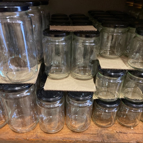 glass jars