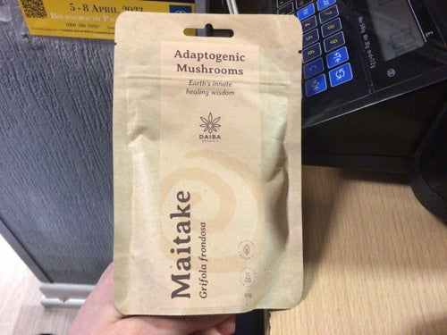 Maitake Extract package of adaptogenic mushrooms for immunity and vitality.