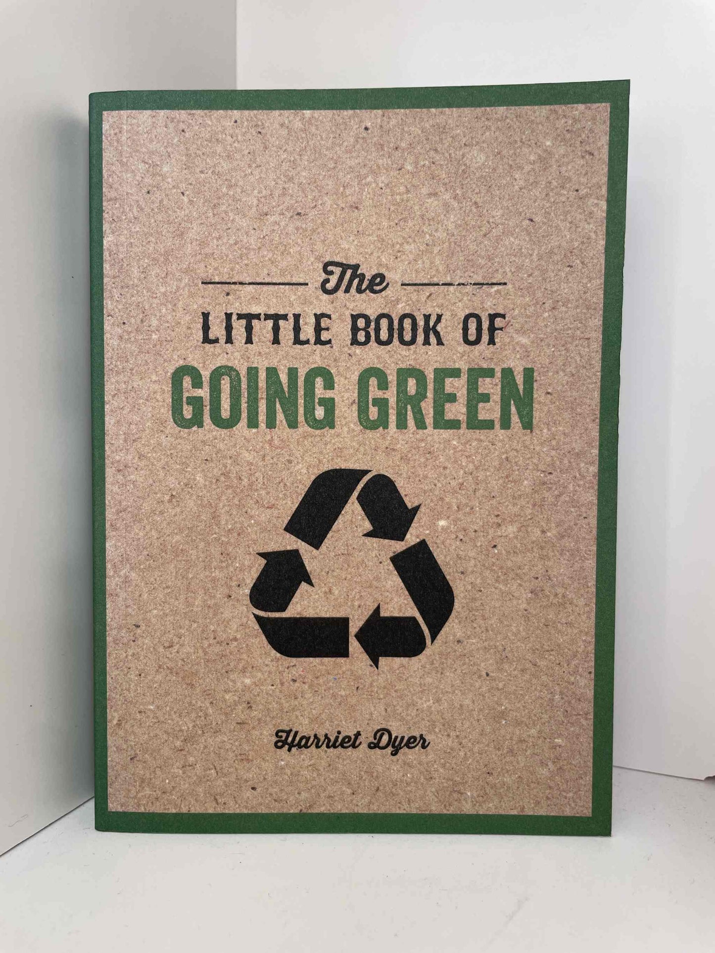 The Little Book of Going Green guide on sustainable lifestyle and eco-friendly tips.
