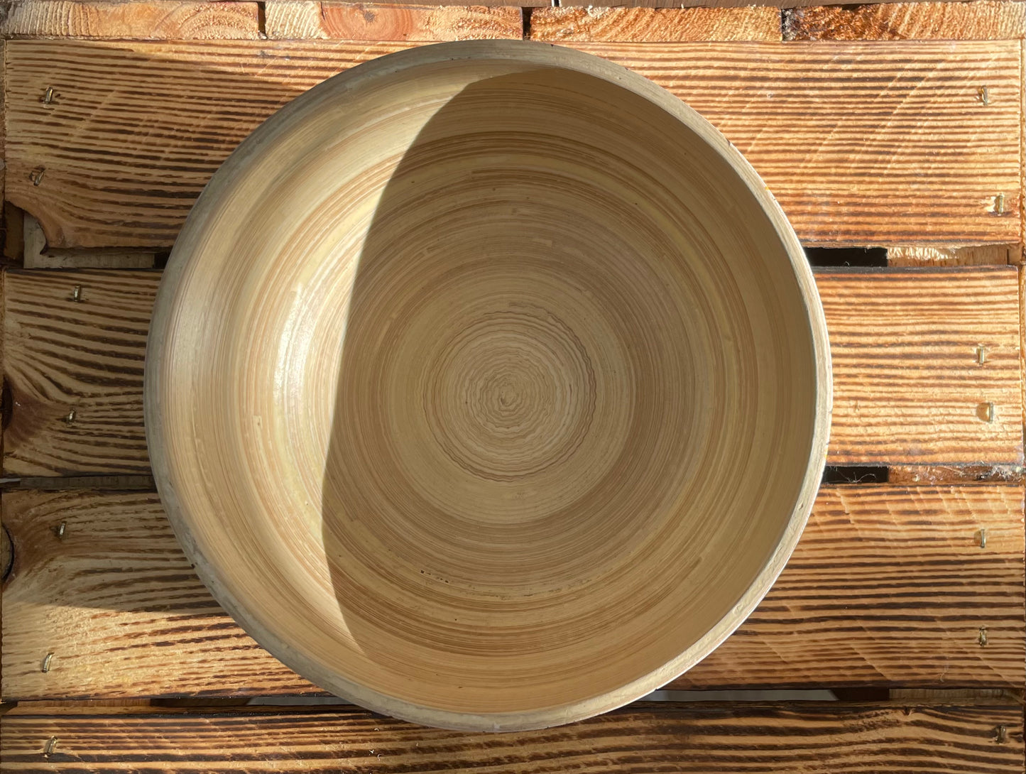 Bamboo Serving Bowl jungle culture