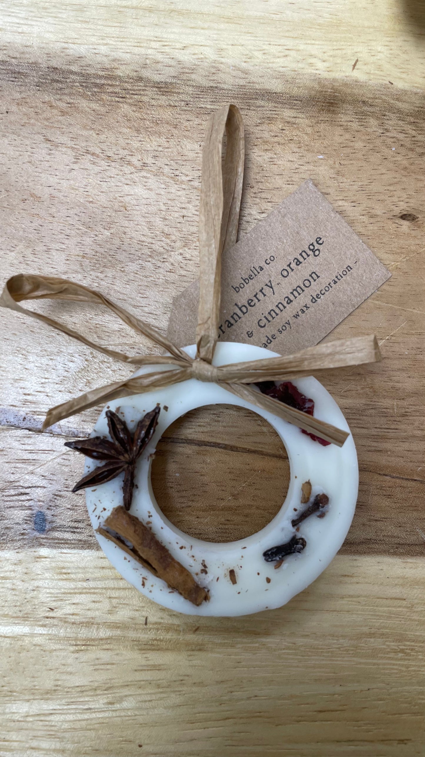 Bobella Soy wax Festive Decorations