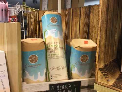 Bamboo 20 sheets washable kitchen towels