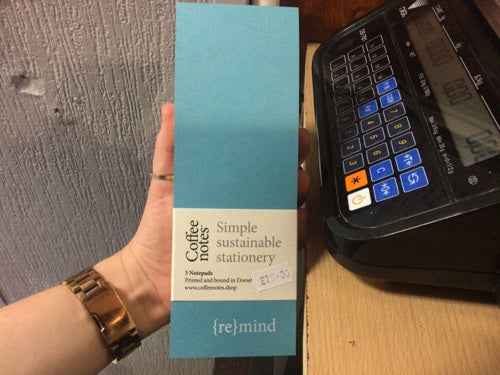 Three vibrant notepads set with sustainable design, perfect for organization and creativity.