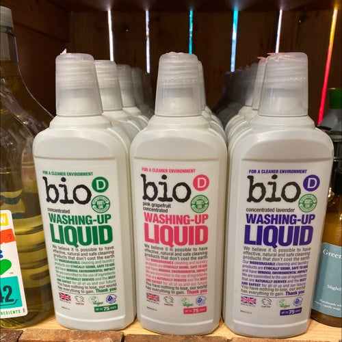 Bio D washing up liquid