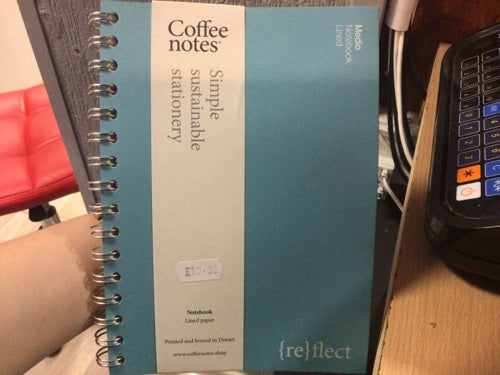 Medio notebook Lined with durable cover, eco-friendly materials, and premium lined pages, ideal for writers and artists.