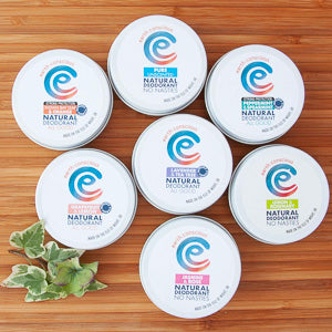 Earth Conscious Natural Deodorant in a Tin