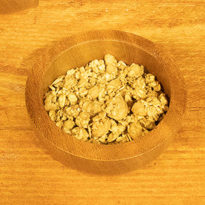 Honey-toasted oat and rice crispy clusters (100g)