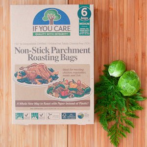 Non-stick parchment roasting bags by If You Care