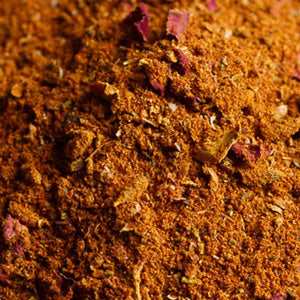 Ras el hanout spice blend 25g, authentic North African flavor enhancer with health benefits.