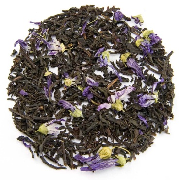 Supreme Earl Grey Tea blend with black tea leaves and bergamot, 50g package.