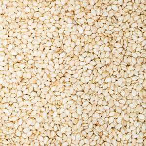 Organic sesame seeds (100g) - nutrient-rich superfood, eco-friendly, versatile for recipes.