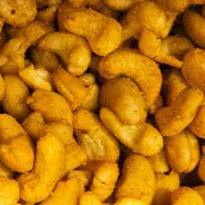 Tandoori cashews roasted with Indian spices, 100g.