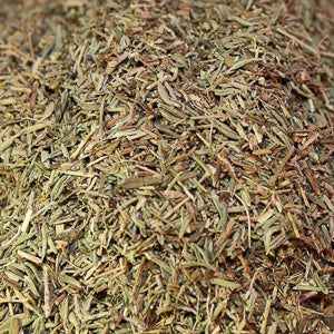 Thyme herb 25g package, aromatic, earthy flavor, Mediterranean cuisine.
