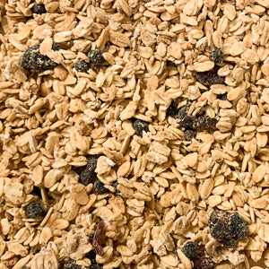 Very Berry Granola with mixed berries and oats, 100g.