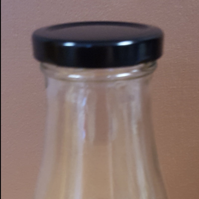 750ml glass milk bottle