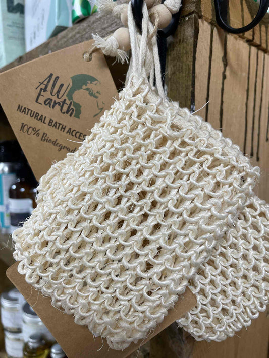 Sisal soap bag