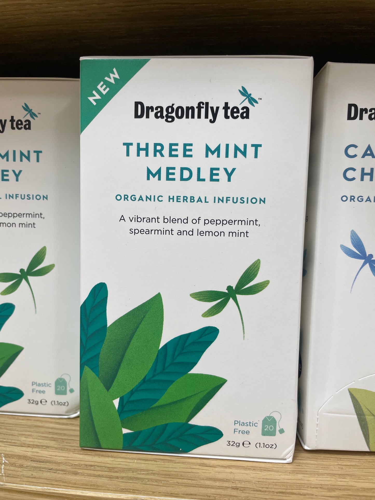 Dragonfly Tea Organic Three Mint Medley