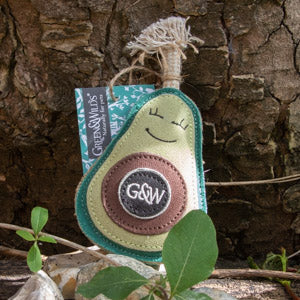 G&W Eco dog toy - Audrey the Avocado