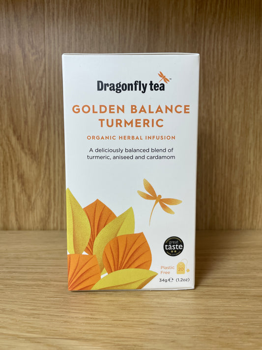 Dragonfly Organic Tea 
Golden Balance Turmeric