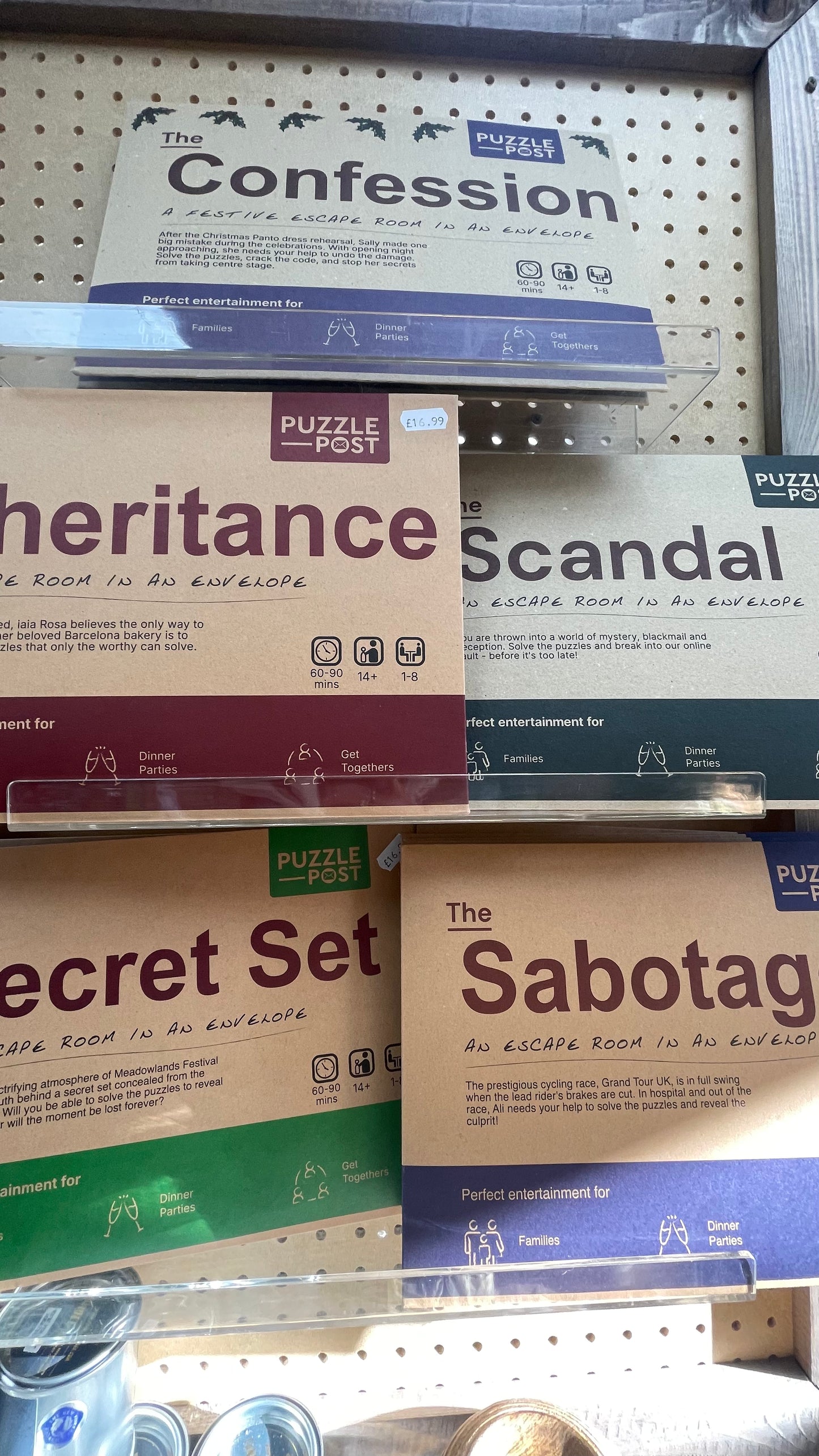 Escape room in an envelope