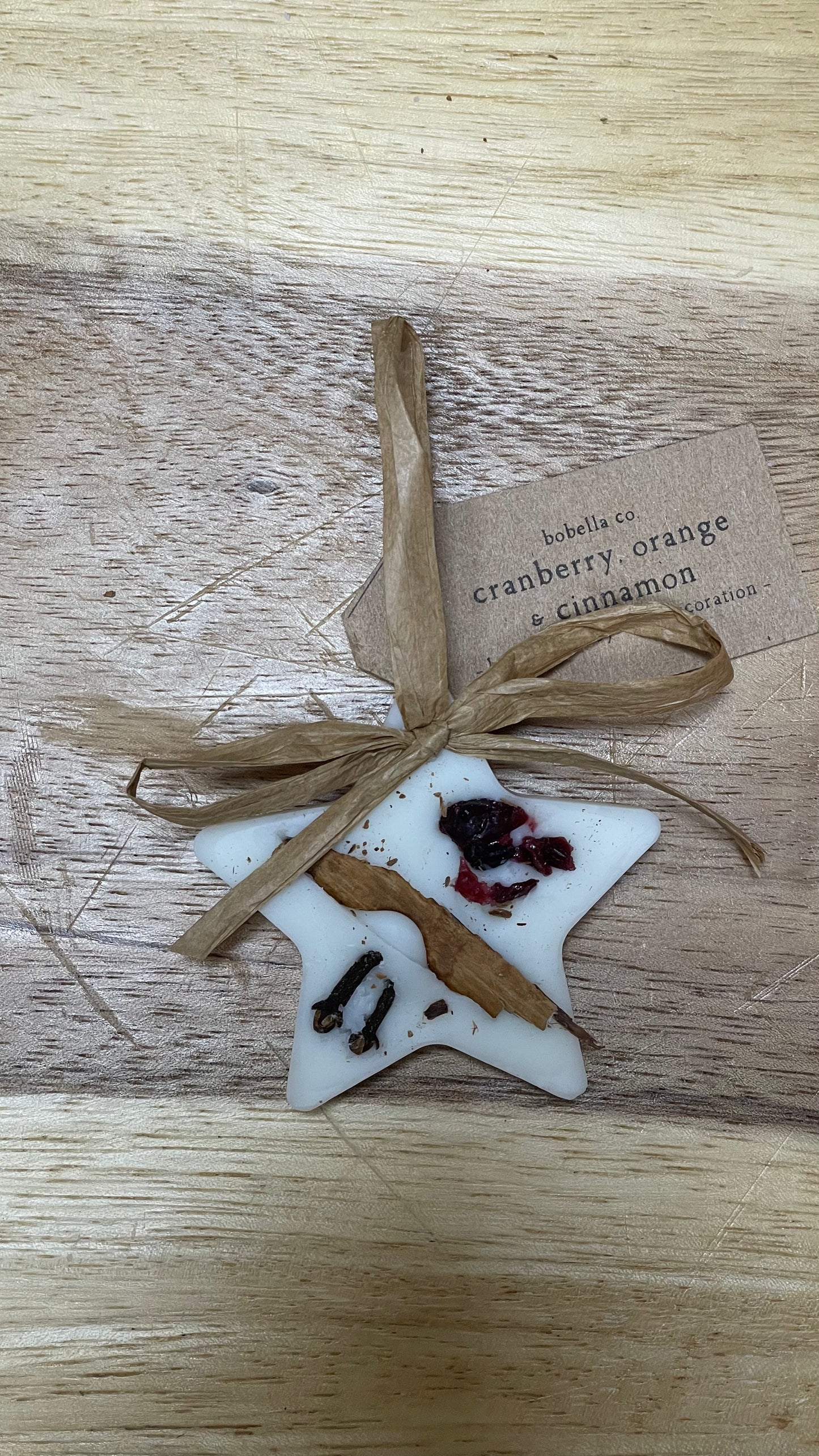 Bobella Soy wax Festive Decorations