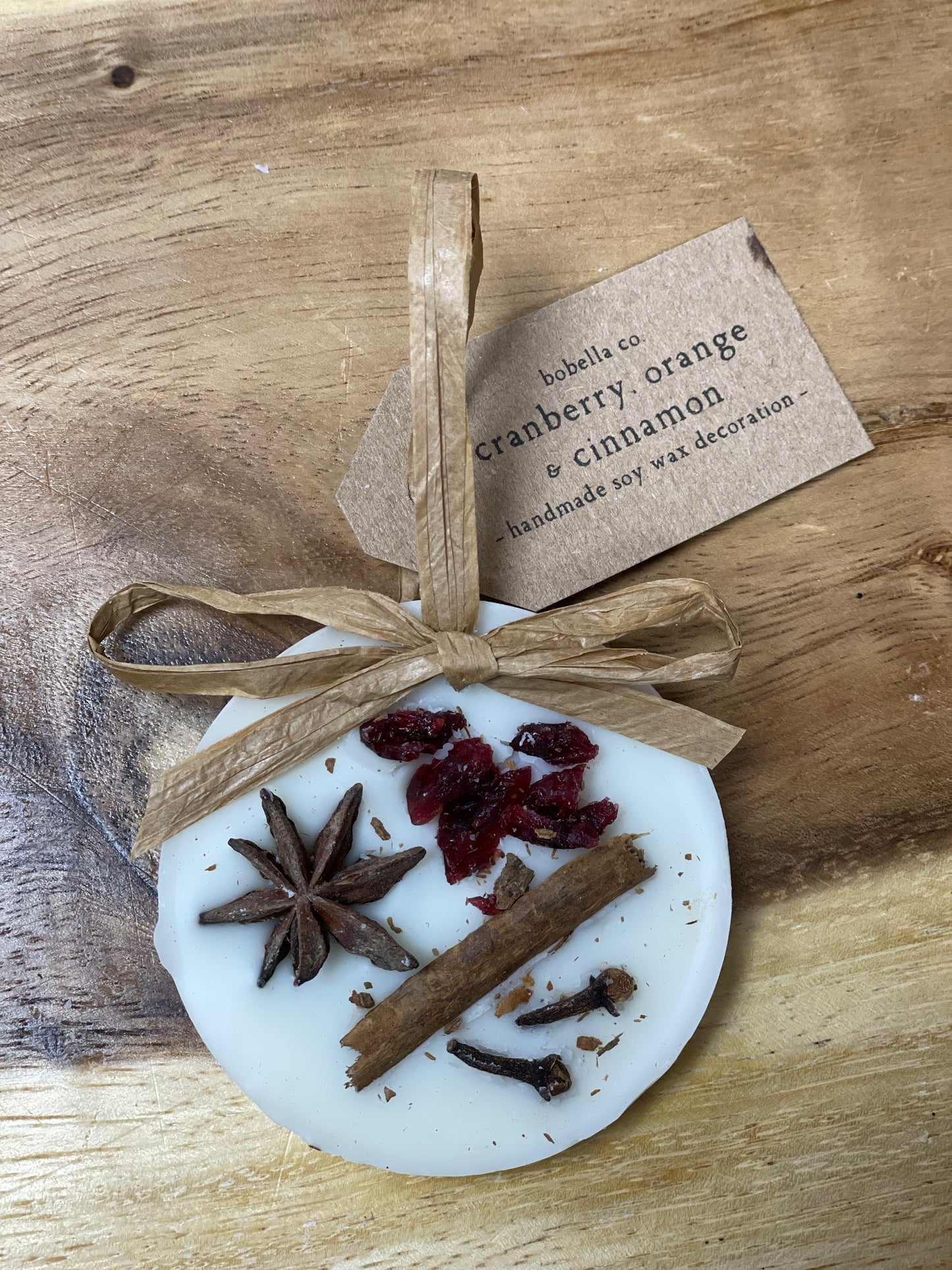 Bobella Soy wax Festive Decorations