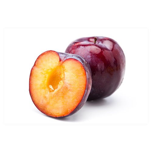 Red/Yellow Plums, Organic