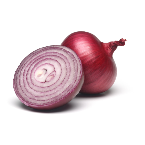 Organic red onions
