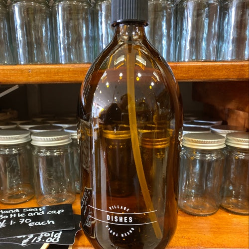 1L Amber Glass Bottles