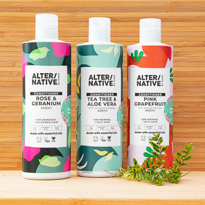 Conditioner in refillable bottles by ALTER/NATIVE