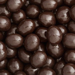 Dark choc-coated coffee beans (100g)
