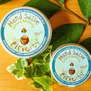 Citrus and rosemary hand salve by Filberts of Dorset