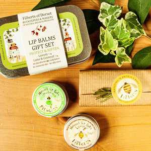 Gift tin - lip balms by Filberts of Dorset