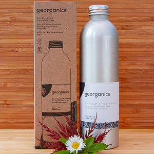 Oil pulling mouthwash by Georganics