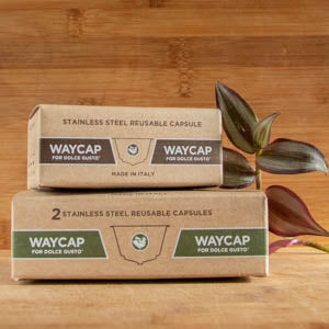 Stainless Steel Reusable Coffee Capsules by Waycap