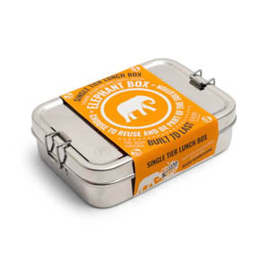 Single Tier Lunch Box by Elephant Box