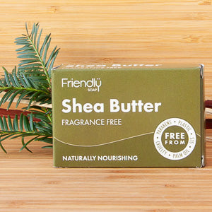 Shea butter cleansing bar by Friendly Soap