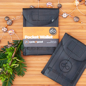 Pocket wallet by Cycle of Good