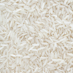 White long grain rice (100g)